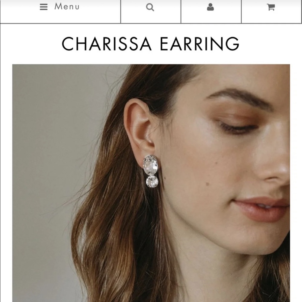 Charissa Jennifer Behr for Veronica Beard earrings